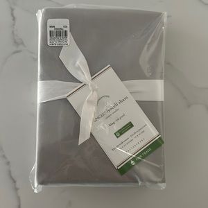 Pottery Barn king Sham Gray Mist